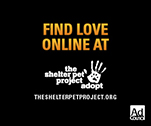 FIND LOVE ONLINE　AT　the shelter pet project