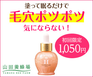 塗って眠るだけで毛穴ポツポツ気にならない！　初回限定1,050円　ハニーラボパック