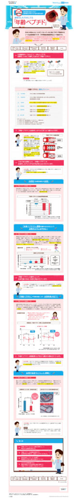 血管をしなやかにする「年齢ペプチド」