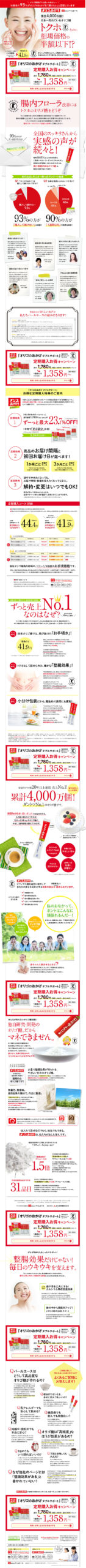 累計4,000万個！日本一売れているオリゴ糖　トクホなのに相場価格の半額以下！？