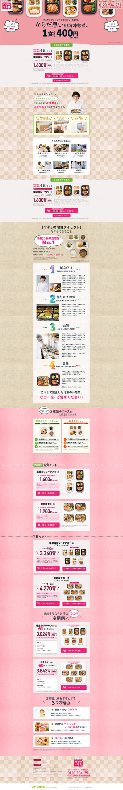 からだ思いの冷凍野菜。1食あたり400円