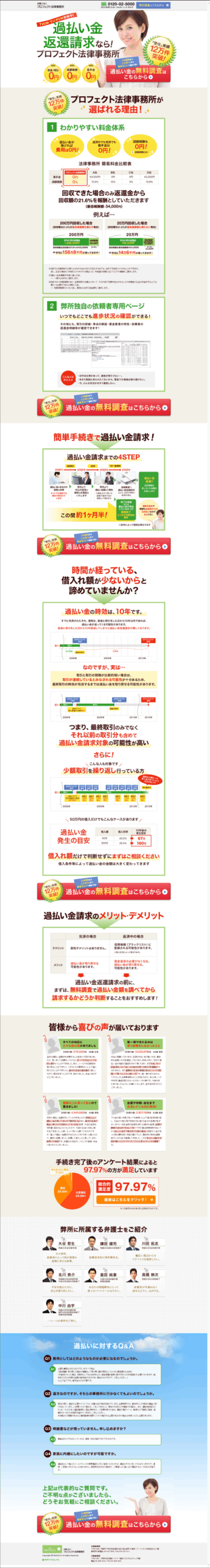 過払い金返還請求なら！